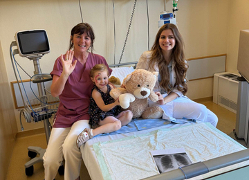 Untersuchung beim Kleinkind