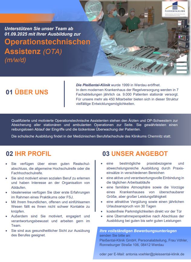 Ausbildung OTA